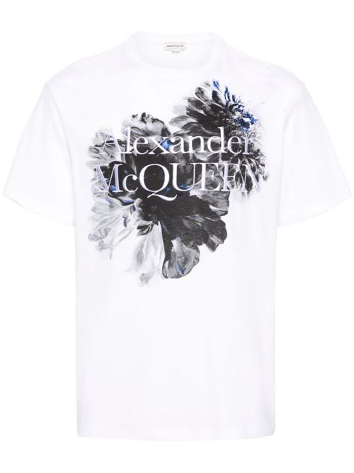 Men's print t-shirt ALEXANDER MCQUEEN | 781969QTABD0909